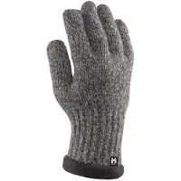 Millet Wool Long Gloves Black