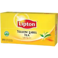 Lipton thee Feel Good Selection, Yellow label, doos van 100 zakjes