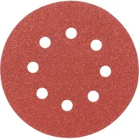 Kelfort Klitschuurschijf Rood K80 125 - 10 Stuks - 1524732