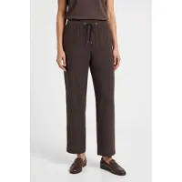 Cecil Dames High Waist straight legs broek in Loose Fit - Bruin - S