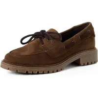 Tamaris Veterschoen kastanjebruin