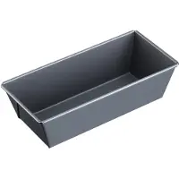 Westmark Bakvorm, ideaal voor driekoningentaart, lengte: 25 cm, met antiaanbaklaag, koudgewalst staal, Back Meister, antraciet, 32842270
