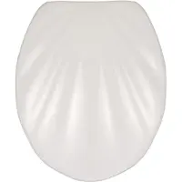 Wenko Toiletzitting Schelp Met soft-closemechanisme