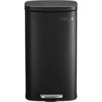 Songmics Vuilnisbak met softclose-functie, Zwart