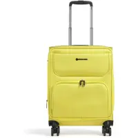 Stratic Gepäckstücke Bendigo Light Style 4 wielen Cabinewagen S 54 cm met uitbreidingsplooi geel