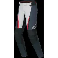 Alpinestars Stella ST-1, stoffen broek waterdicht dames ,Donkerblauw/Lichtgrijs/Zwart/Lichtrood ,XL
