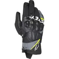 Alpinestars Corozal V3, handschoenen Drystar ,Zwart/Grijs/Neon-Geel ,XL