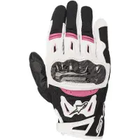 Alpinestars Stella SMX-2 Air Carbon V2 Zwart Wit Fuchsia Maat M