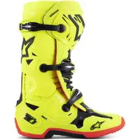 Alpinestars Tech 10, laarzen ,Neon-Geel/Zwart/Neon-Rood ,14 US