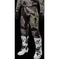 Alpinestars Racer Tactical Crossbroek Grijs/Camouflage/Zwart/Neon 30, Mannen
