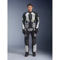 Alpinestars Andes Air, stoffen broek Drystar ,lichtgrijs/donkergrijs/zwart ,M