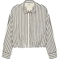 Catwalk junkie Dames Blouses Tuck In Blouse - Ecru - Maat 38