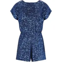 NoBell' - Silah Sequince Jumpsuit - Ensign Blue - Maat 122-128