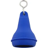 Combicraft Hotel sleutelhanger Mayfair met open onderkant 41x70mm blauw - 50 stuks