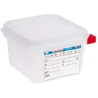 ARAVEN Vershouddoos Herm. Gn1-2 10l H15cmpolyropyleen