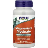 Now Magnesium Glycinate - 90 tabl