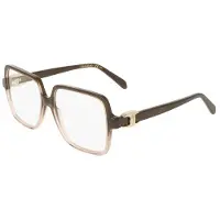 Ferragamo Bril - - SF3058 - Transparant bruin verloop - Acetaat - Maat 56/15/145