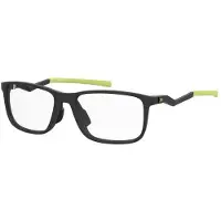 Under Armour UA 5085/G 56/17/145 Matte zwart groen Polyamide monturen MAN UA 5085/G