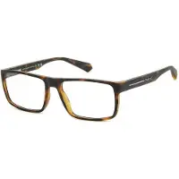 Polaroid PLD D532 57/17/140 Matte havana polyamide monturen UNISEX PLD D532