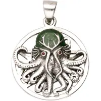 MOOYE ® - Collectie Zilveren Cthulhu fantasie octopus kettinghanger
