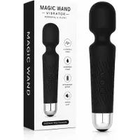 Pitt & co. Magic Wand Vibrator voor Vrouwen – Krachtige Clitoris Stimulator – 20 Standen – Dildo Vibrator - Fluisterstil – Waterdicht – Oplaadbaar Seksspeeltje - Sex Toys voor Vrouwen