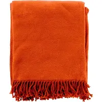 Hoii ANNABELLA | Plaid 150x200 cm | Potters Clay | Oranje |