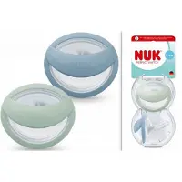 Nuk Perfect Match Fopspeen 0–6 Maanden – NIEUW – Siliconen – 2 Stuks – Blauw & Mint Blauw
