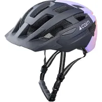 Cairn Prism XTR II, fietshelm, zwart/lichtpaars