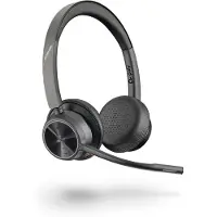 Poly Voyager 4320 USB-A-headset + BT700-dongle, draadloos, kantoor/callcenter, 20 - 20000 Hz, 122 g, hoofdtelefoon, zwart