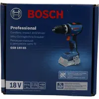 Bosch GSB 18V-65 18V Li-Ion Accu Klopboor- /schroefmachine Body - 65Nm - Koolborstelloos