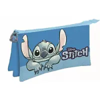 Manenti Disney Lilo & Stitch pennenetui met 3 vakken