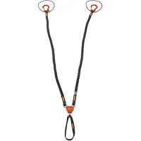 Camp C.A.M.P. - X-Gyro Leash - IJspikkel 92/147 cm, oranje/zwart