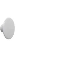 Muuto Dots Wood Coat Hooks Grey | Ø 9 cm