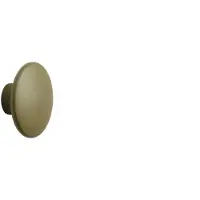 Muuto Dots Wood Coat Hooks Brown Green | Ø 6.5 cm