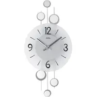 AMS quartz wandklok, quartz uurwerk, 23x47x5 cm, modelnummer 9388