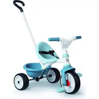 Smoby Be Move Blauw - Driewieler met duwstang
