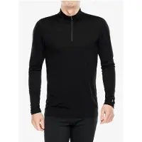 Smartwool - Classic All-Season Merino Base Layer 1/4 Zip Boxed - Merino-ondergoed M, zwart