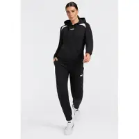 Puma Trainingspak zwart / wit