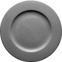 Lubiana Wersal Plat Bord 26 cm - Wit, Porselein