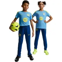 Nike FC Barcelona Strike Trainingsbroek 2025-2026 Kids Donkerblauw Felgeel