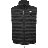 Plein sport Sportbodywarmer zwart / wit
