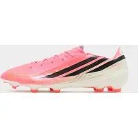 Adidas Voetbalschoen 'F50 Hyperfast League' crème / donkerroze / zwart