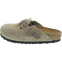 Birkenstock Muiltjes 'Boston' taupe