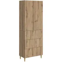 vidaXL Kast Set 2 st Bewerkt hout