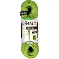 BEAL - Klimtouwen - Virus 10mm Solid Green voor Unisex - Maat 80 m - Groen