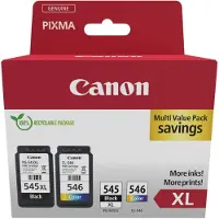 Canon PG545XL/CL546XL + Canon GP-501 Fotopapier