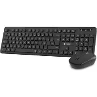 Subblim Toetsenbord en draadloze muis Subblim SUBKBC-CSSW10 Zwart Qwerty Spaans QWERTY