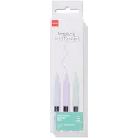 HEMA Balpennen grijs uitgumbaar - 3 stuks (grijs)