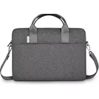 Wiwu - Laptoptas geschikt voor MacBook Air - 14 Inch - Minimalist Laptop Bag - Grijs