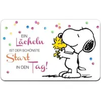 Peanuts Ontbijtplank - Ein Lächeln ist der schönste Start in den Tag! - voor Geen - meerkleurig | Maat Standard